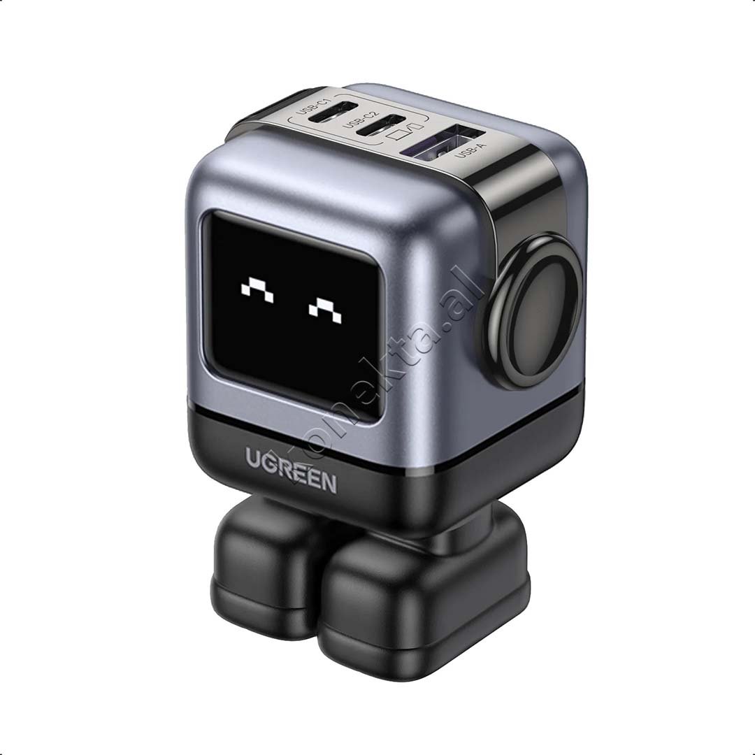 UGreen 65W 3-in-1 Charger with 2 Type-C Ports and 1 USB-A Port - Image 1