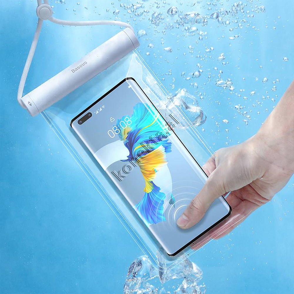 Baseus Çante Mbajtese Transparente, Silver - Thumbnail 10