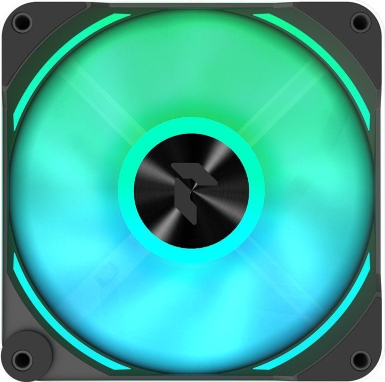 Apnx FP2-120 PWM ARGB Fan, 120 mm, White - Thumbnail 2