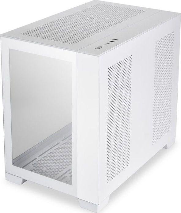 Lian Li O11 Dynamic Mini Snow Edition Case, White, Midi Tower - Thumbnail 2