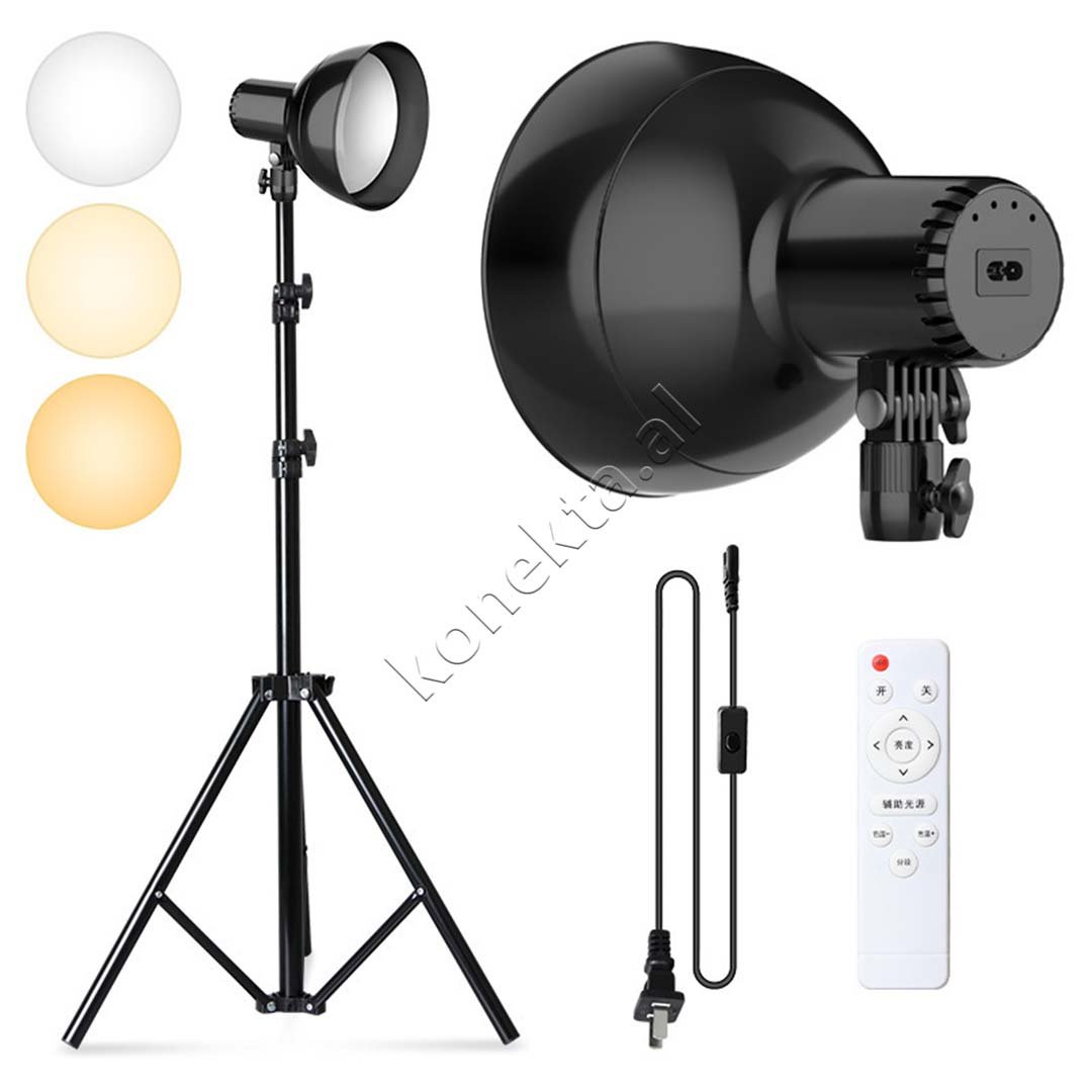 Tjetertjeter Tripod Me Drite LED Me Soft Head - Image 1