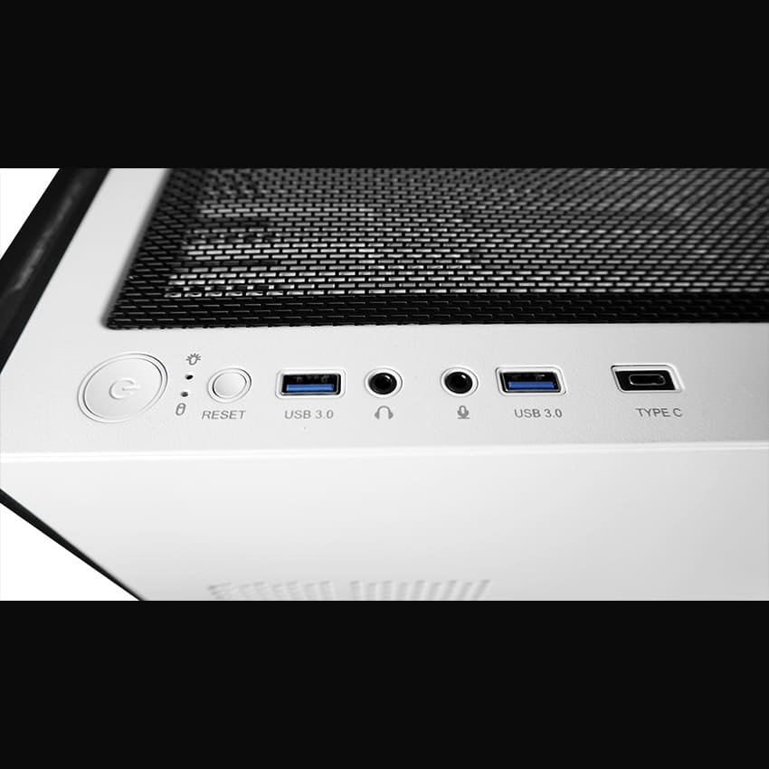 LC-805BW-ON Holo-1_X Midi-ATX Case, Black/White - Thumbnail 13