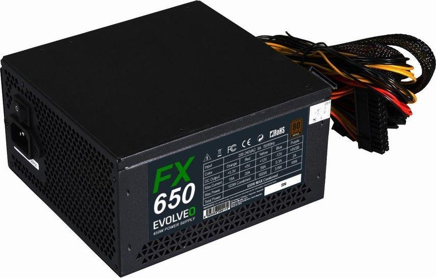 Evolveo FX FX650 ATX Power Supply, 650W - Thumbnail 2