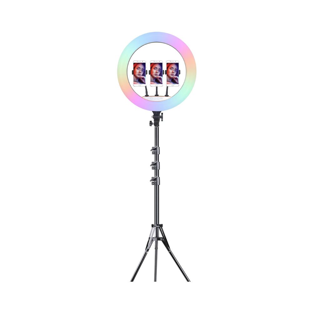 RGB Ring Light With Tripod - Thumbnail 3