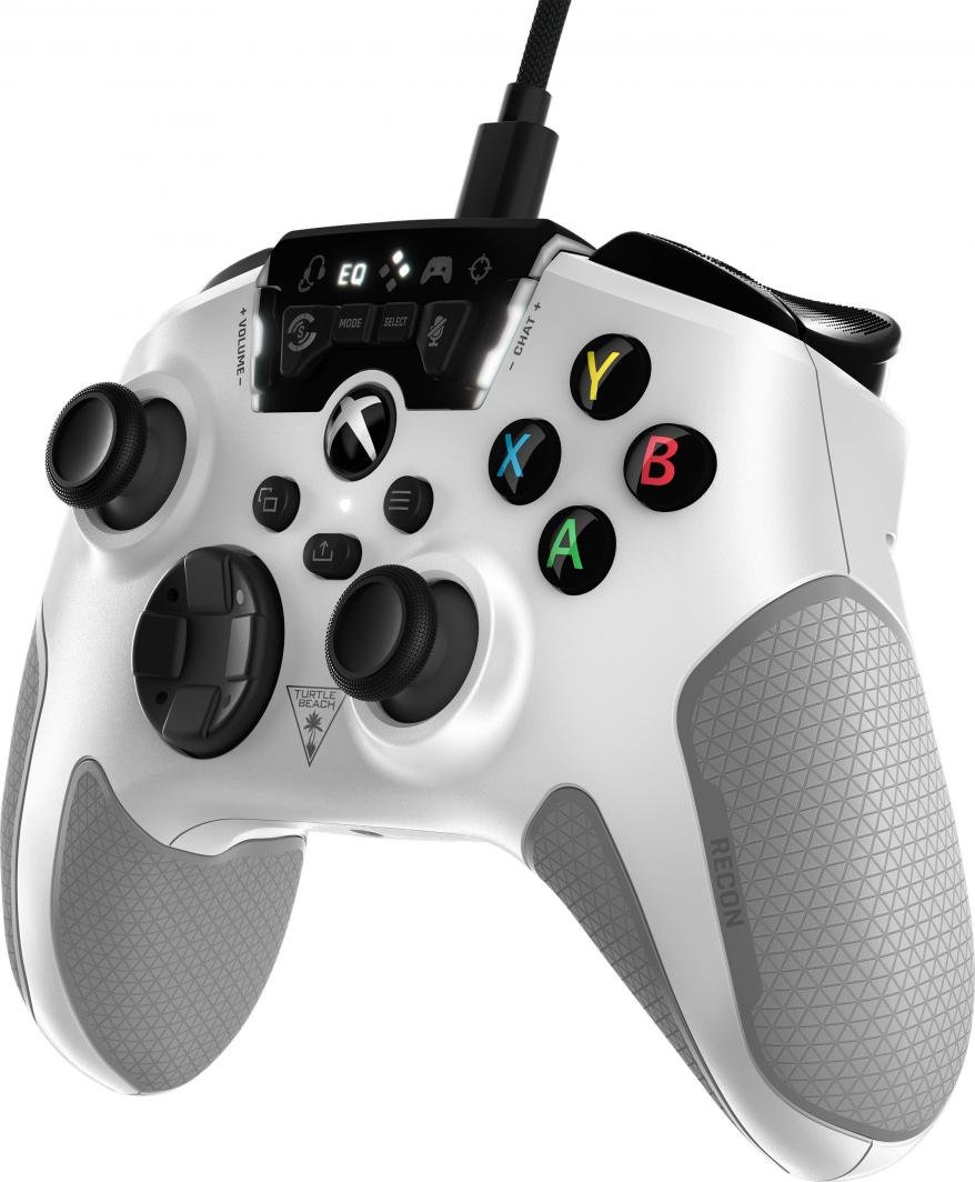 Turtle Beach Recon Xbox Controller, Wired, White - Thumbnail 2