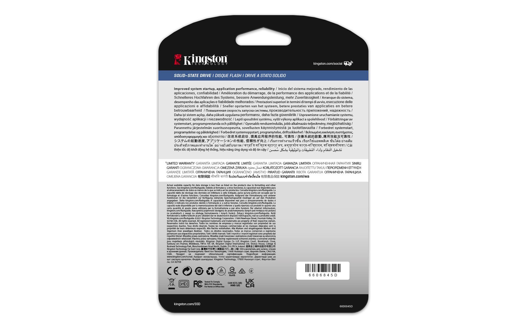 Kingston Technology 7680G DC600M SSD, 2.5", 7.68 TB - Thumbnail 4