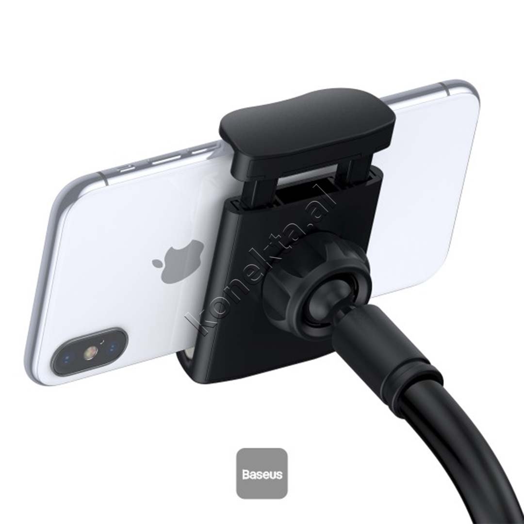 Baseus Phone Holder, Black - Thumbnail 4