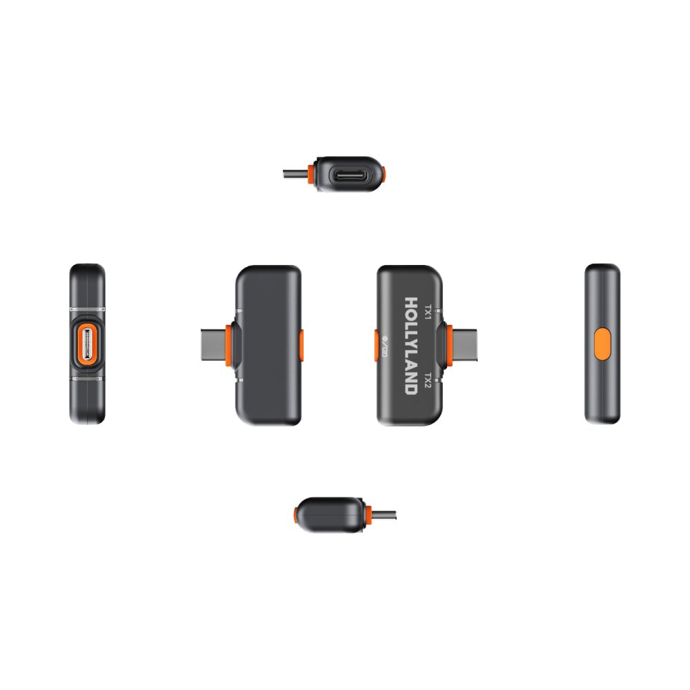 Hollyland Lark M2S Wireless Microphone System Combo - Thumbnail 4