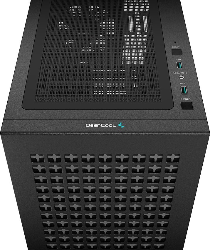 Deepcool CH370 Case, Black, Midi Tower - Thumbnail 8