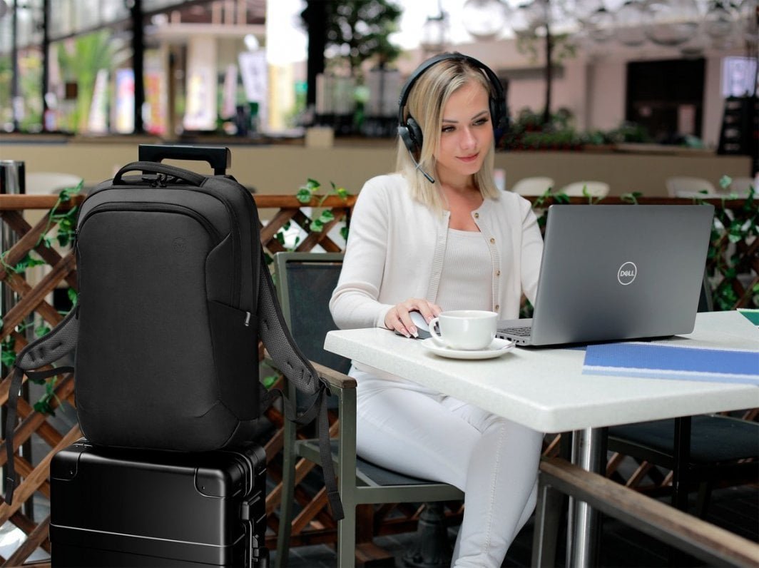 Dell Ecoloop Pro 15 Backpack, Black - Thumbnail 4