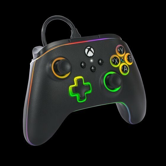 PowerA Kontroller, me kabllo, i zi - Thumbnail 7