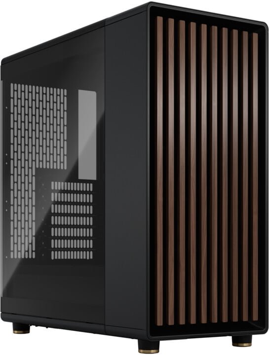 Fractal Design North Computer Case, Charcoal Black TG Light Tint, Black - Image 1