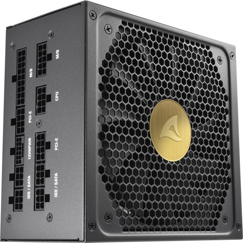 Sharkoon Rebel P30 Gold ATX 3.0 Power Supply, 1300W - Thumbnail 3