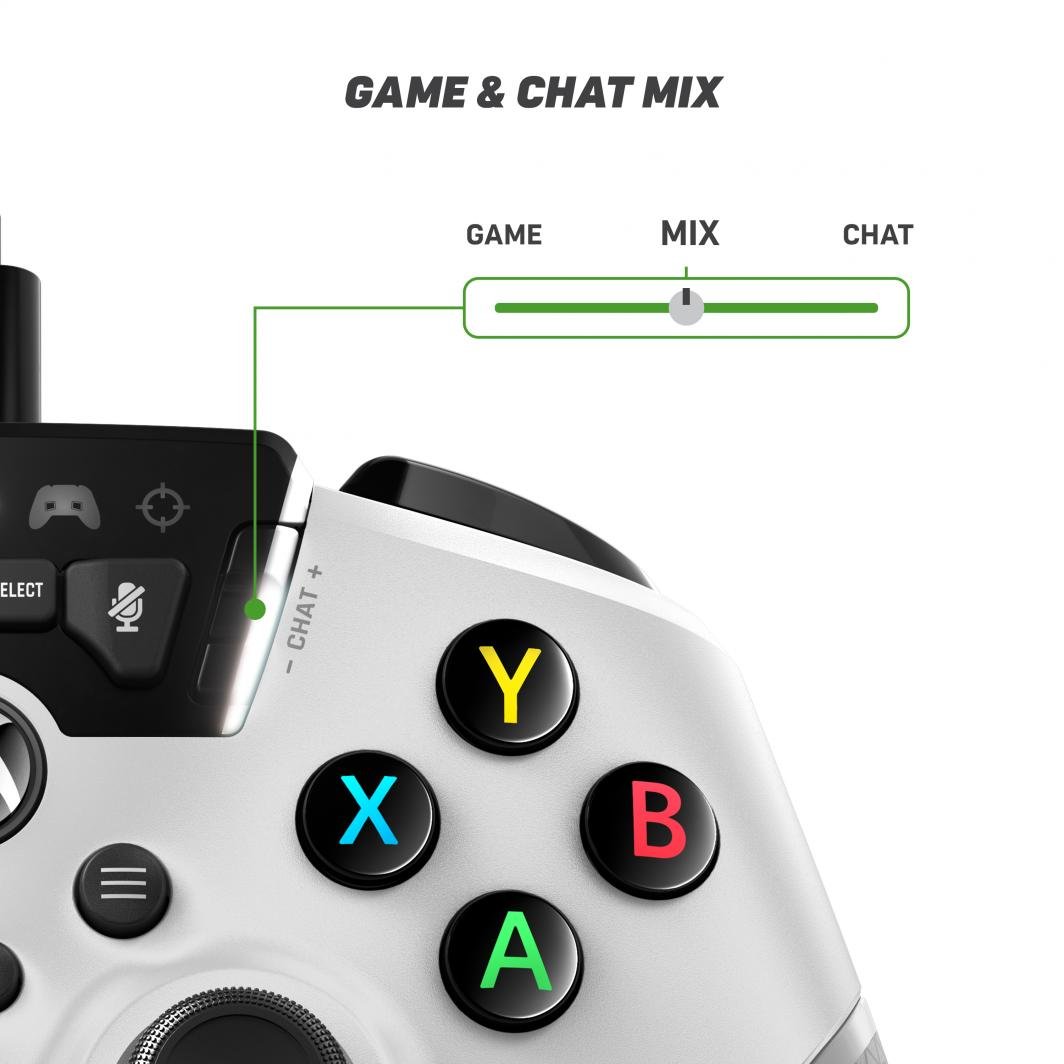 Turtle Beach Recon Xbox Controller, Wired, White - Thumbnail 19