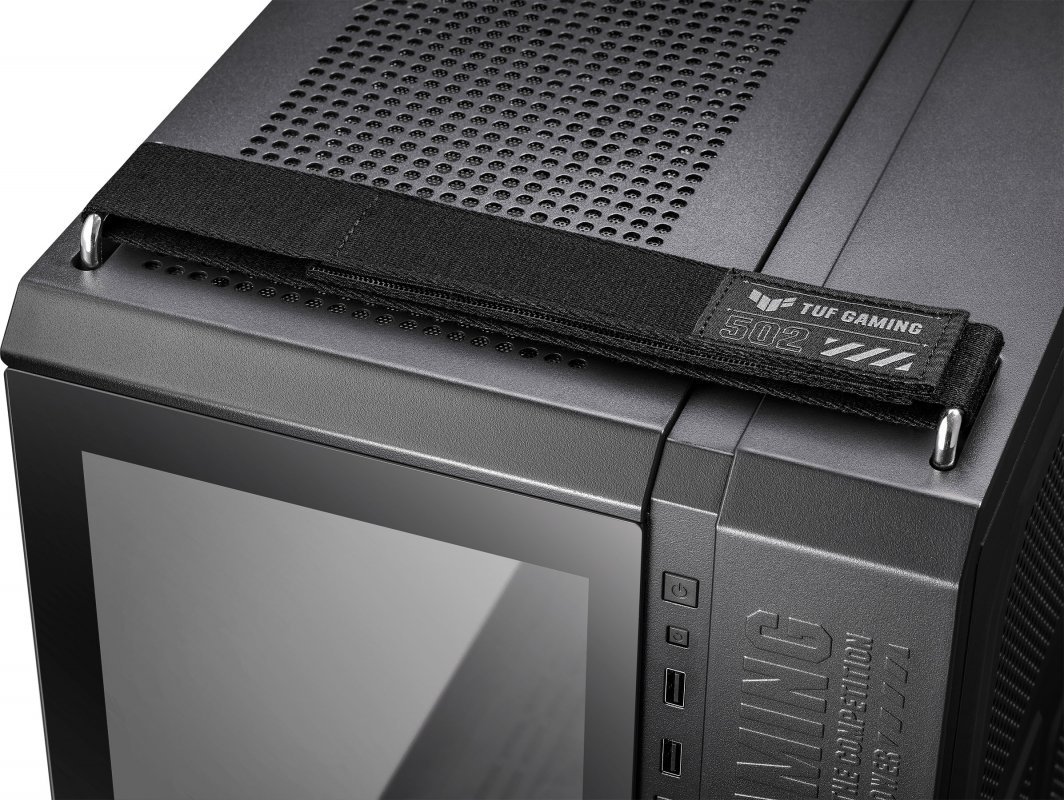 Asus TUF Gaming GT502 PLUS TG ARGB Case, Black, Midi Tower - Thumbnail 15