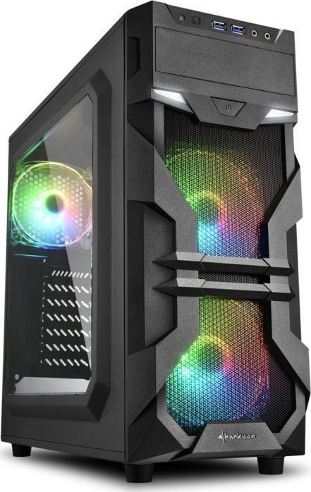 Sharkoon VG7-W RGB ATX Case, Midi Tower - Image 1