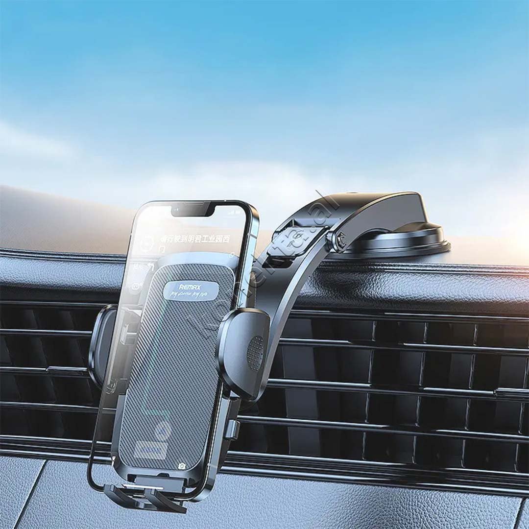 Remax Multifunksionale Phone Holder, Vacuum - Thumbnail 2