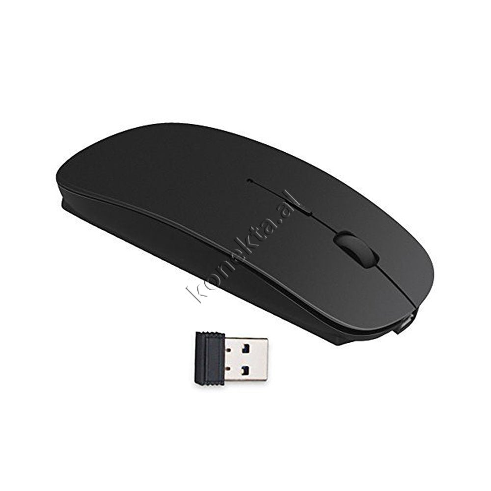 tjetertjeter Wireless Mouse, Black / White - Thumbnail 2