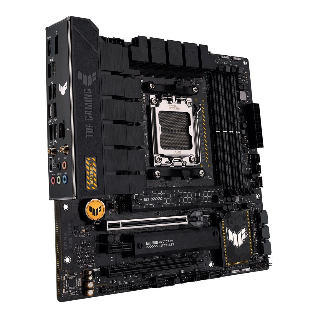 ASUS TUF Gaming B650M-PLUS WiFi AMD B650 Socket AM5 micro ATX Motherboard - Thumbnail 10