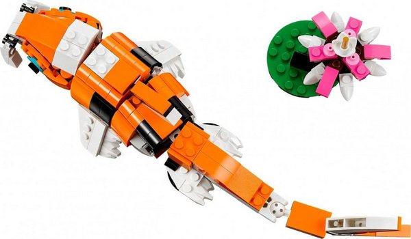 LEGO Creator 31129 Majestic Tiger Set - Thumbnail 5