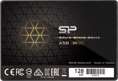 Silicon Power Ace A58 SSD, 128GB, 2.5" SATA III - Image 1