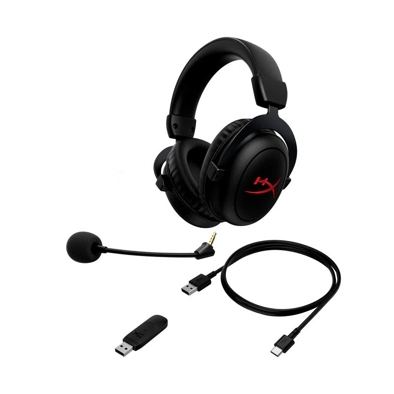 HyperX Cloud II Core Wireless Headphones, Black - Thumbnail 6