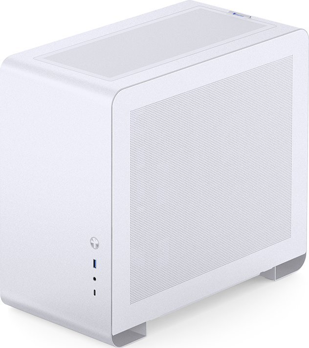 Jonsbo U4 Mini TG Case, White, Mini Tower - Thumbnail 4