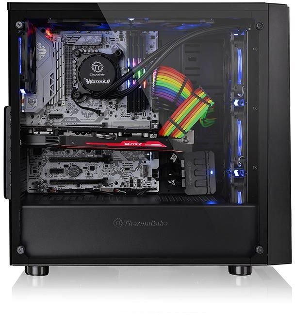 Thermaltake Versa J21 TG Case, Midi Tower - Thumbnail 4