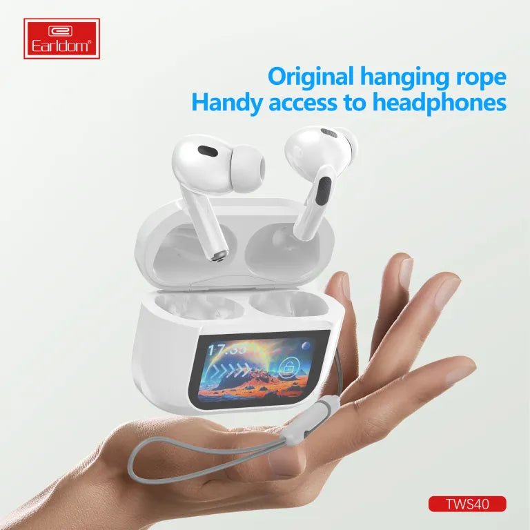 Earldom TWS40 Earbuds, White - Thumbnail 7
