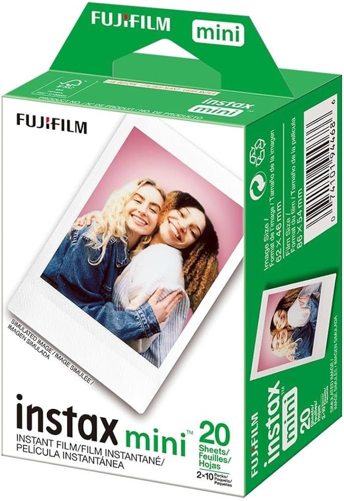 Fujifilm Instax Mini Film, 20 Copë - Image 1