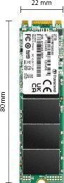 Transcend MTS825S SSD, 2TB, M.2 2280 SATA III - Thumbnail 2