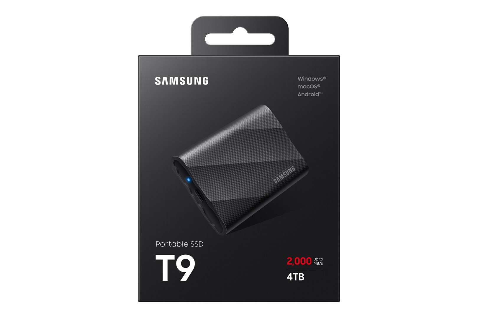 Samsung MU-PG4T0B Disk, 4 TB, USB Type-C, 3.2 Gen 2, Black - Thumbnail 8