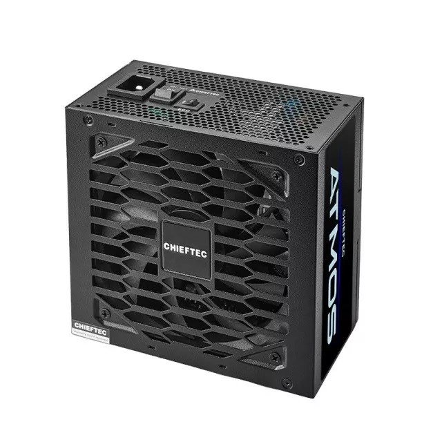 Chieftec ATMOS Power Supply, 850W, 80 PLUS Gold, PCI-E 5.0, Black - Thumbnail 4