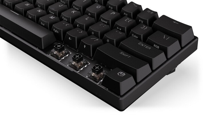 Endorfy Thock Compact Wireless Keyboard, Kailh Box Brown, US, Black - Thumbnail 8