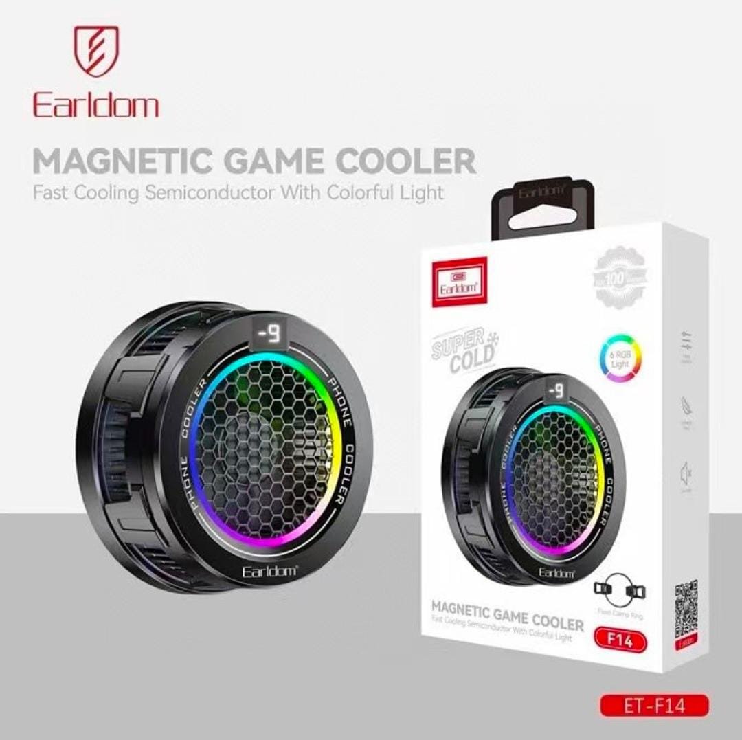 Earldom ET-F14 Cooler, MagSafe, RGB - Thumbnail 8