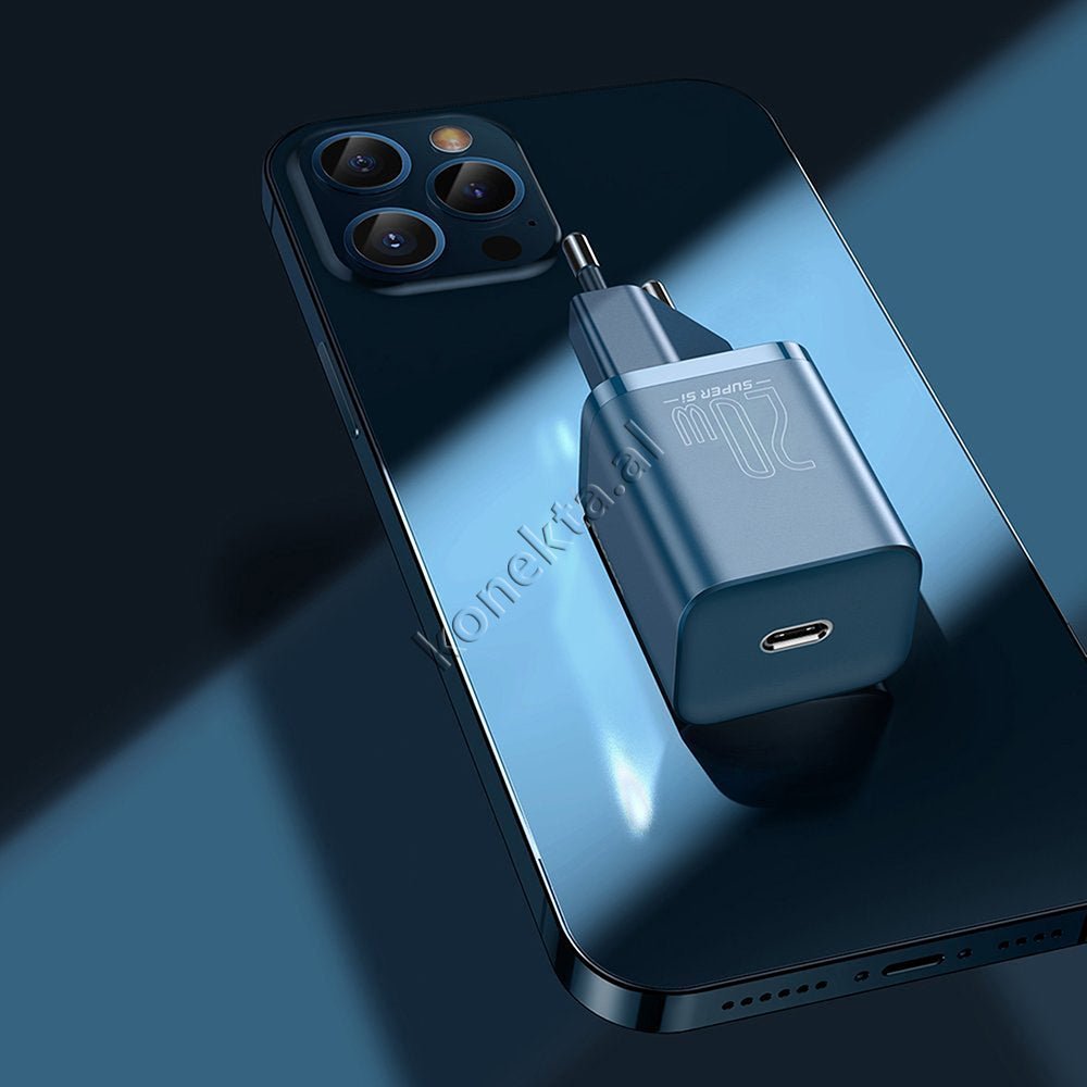 Baseus Charger with Type-C Port and 20W Charging Cable - Thumbnail 54