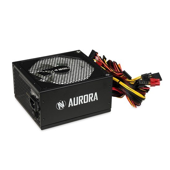 iBOX Aurora Power Supply, 500W, 140mm, ATX, Black - Thumbnail 5