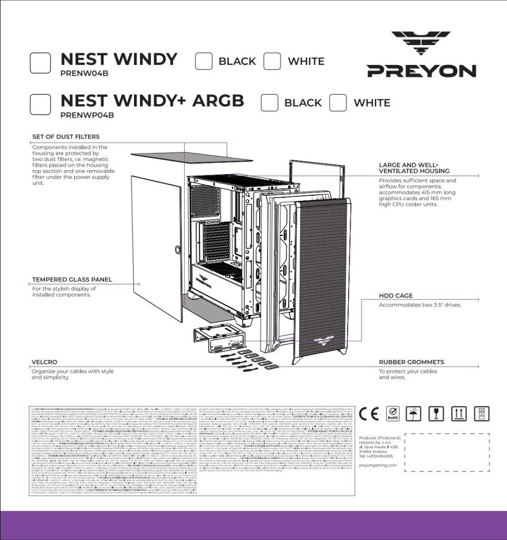 PREYON Nest Windy+ Case, White - Thumbnail 9