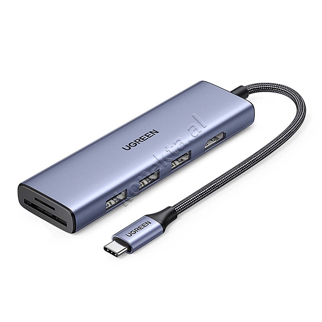 UGreen HUB Adapter Me Shumë Porta 6 në 1 - Image 1