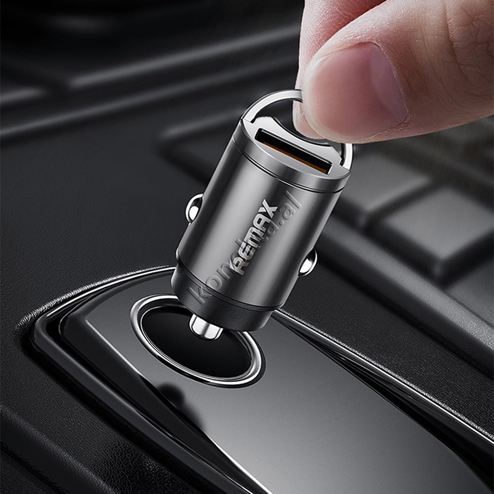 REMAX Adaptor Karikimi 18w Fast Charge Me Porte Usb / Type-c Per Makine, E Zeze / Silver - Thumbnail 7