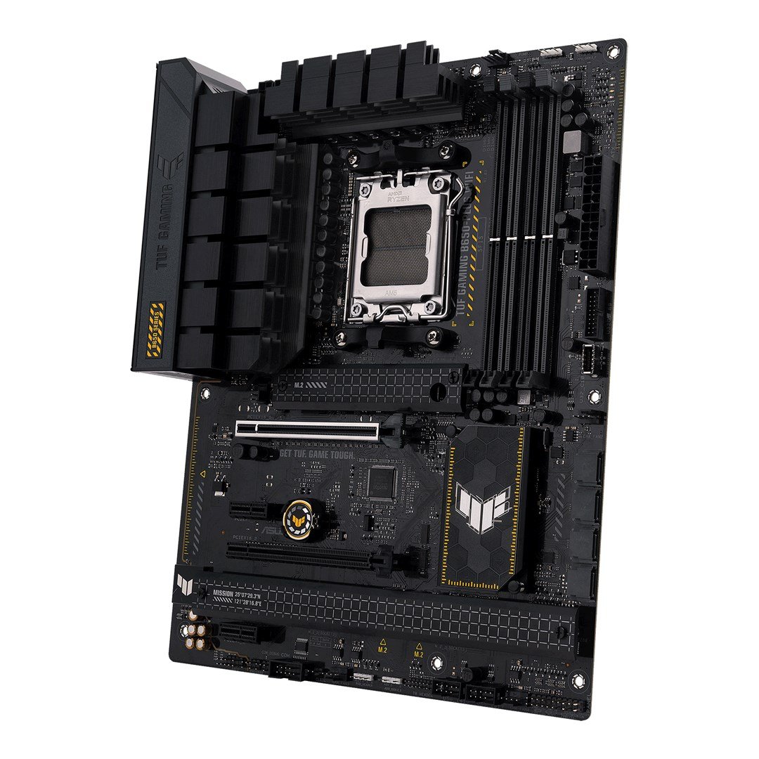 ASUS TUF Gaming B650-PLUS WiFi AMD B650 Socket AM5 ATX Motherboard - Thumbnail 4
