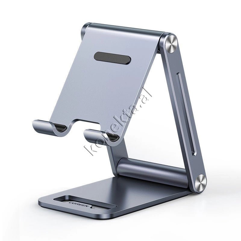 UGreen Metal Phone and Tablet Holder, Grey - Image 1