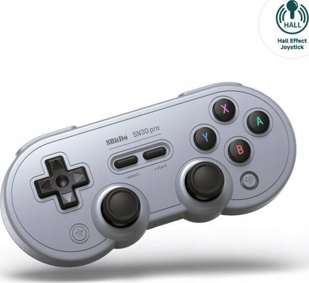 8BitDo SN30 Pro Controller, Wireless, Grey - Thumbnail 10
