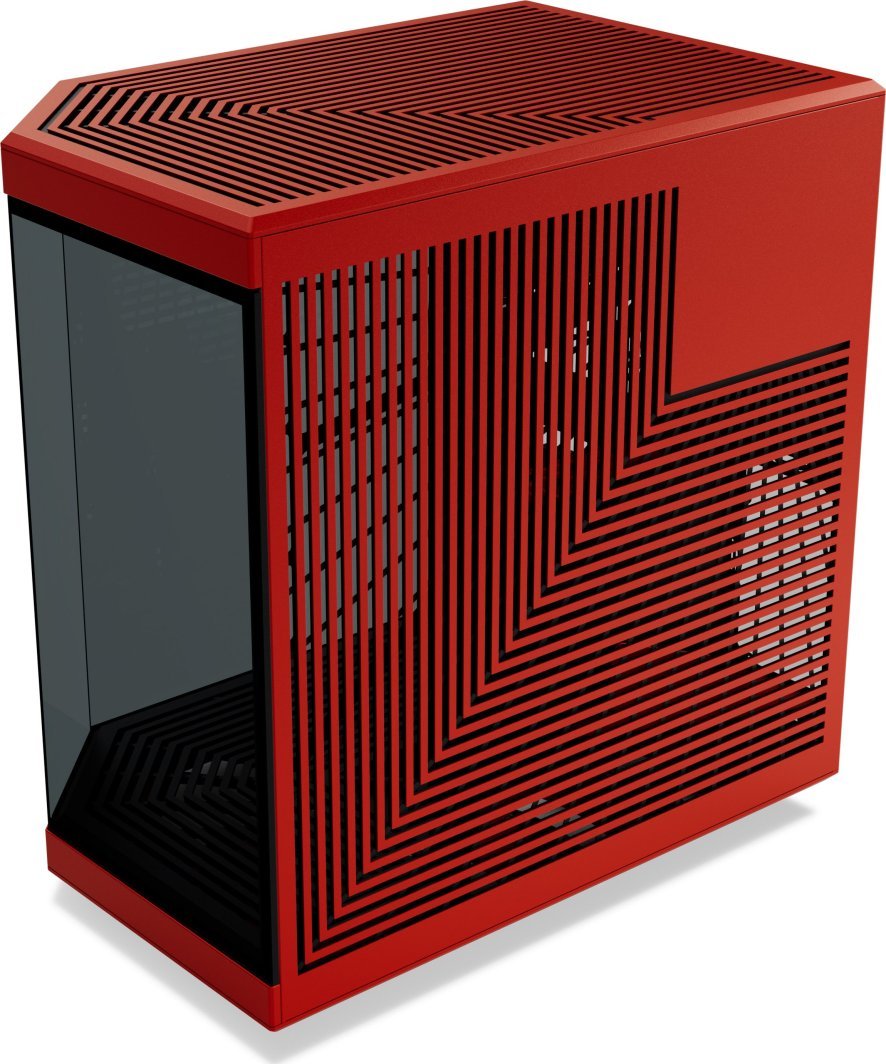 Hyte Y70 Case, Black/Red - Thumbnail 3