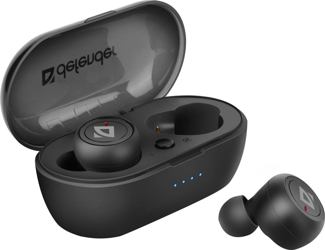 Defender Twins 638 Headset, Wireless, Black - Thumbnail 2