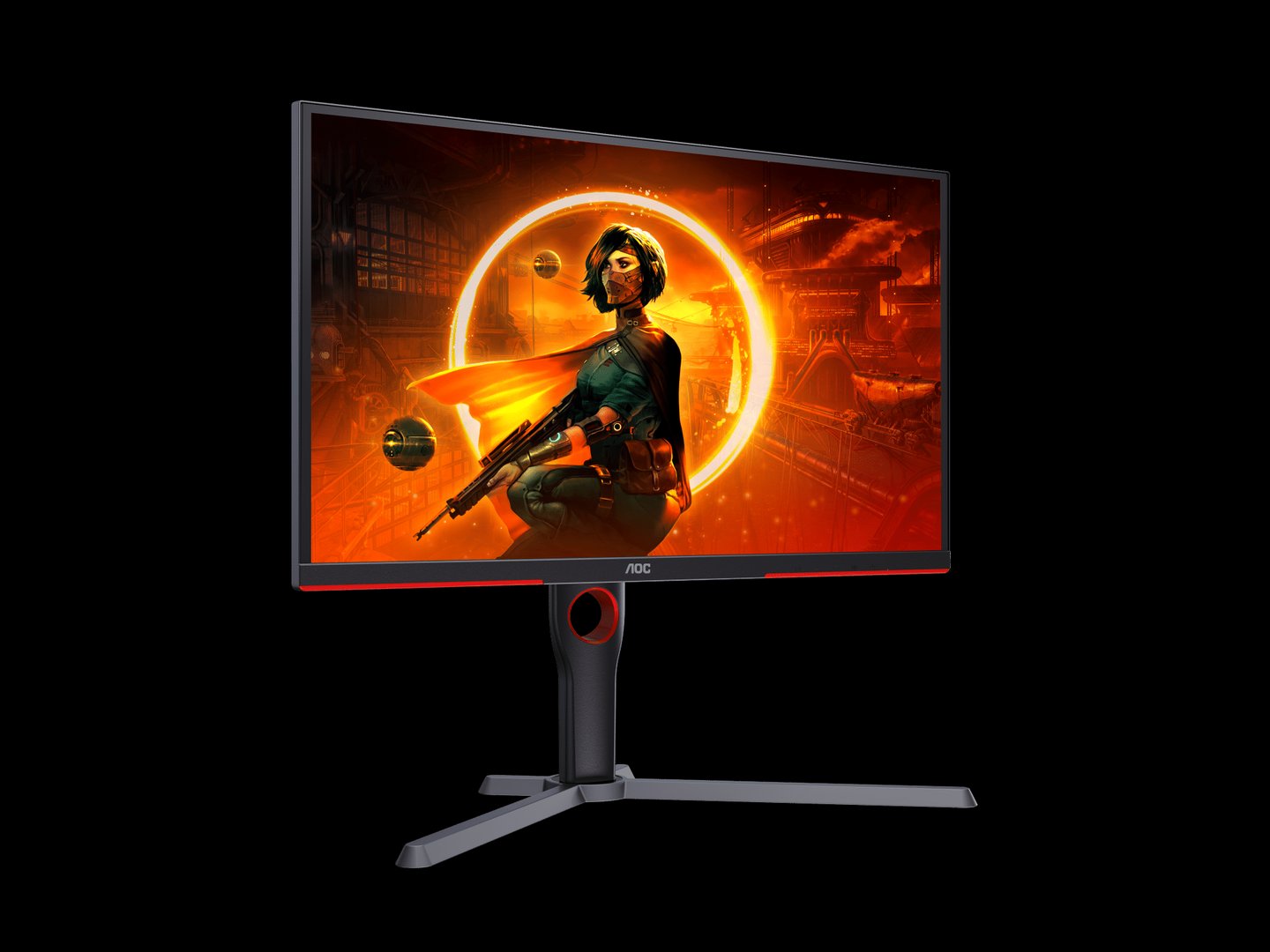 AOC 25G3ZM Gaming Monitor, 24.5" FHD, 240Hz - Thumbnail 2