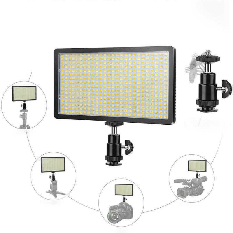 tjetertjeter Trekembesh Tripod Me Drite LED Profesionale - Image 1