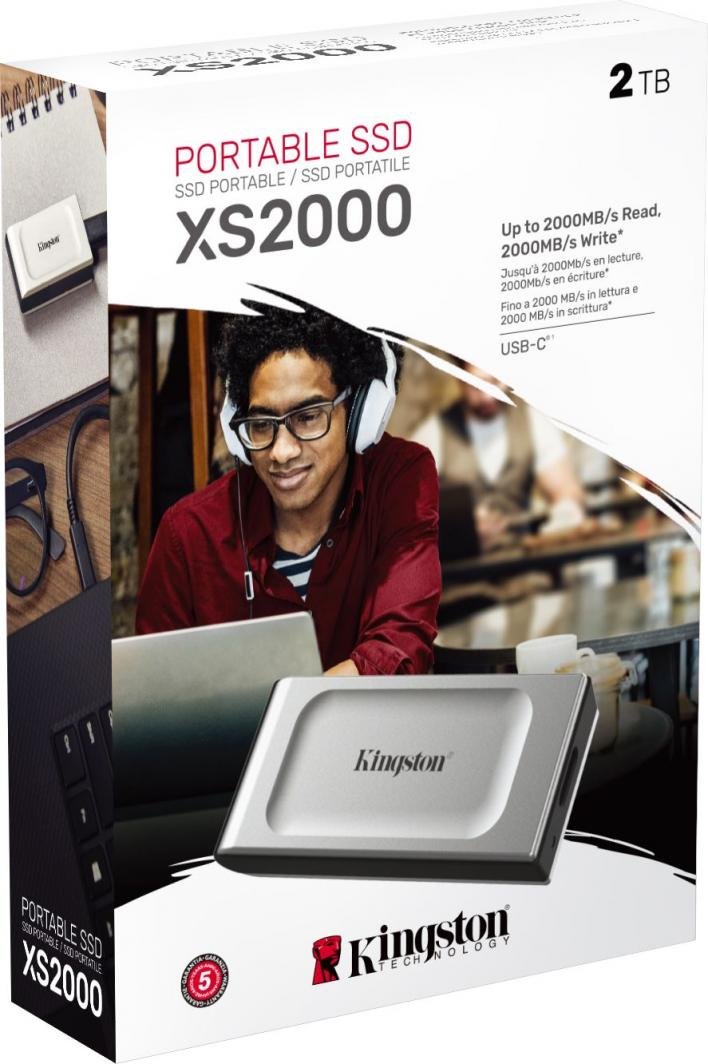 Kingston XS2000 External SSD 2TB - Thumbnail 5