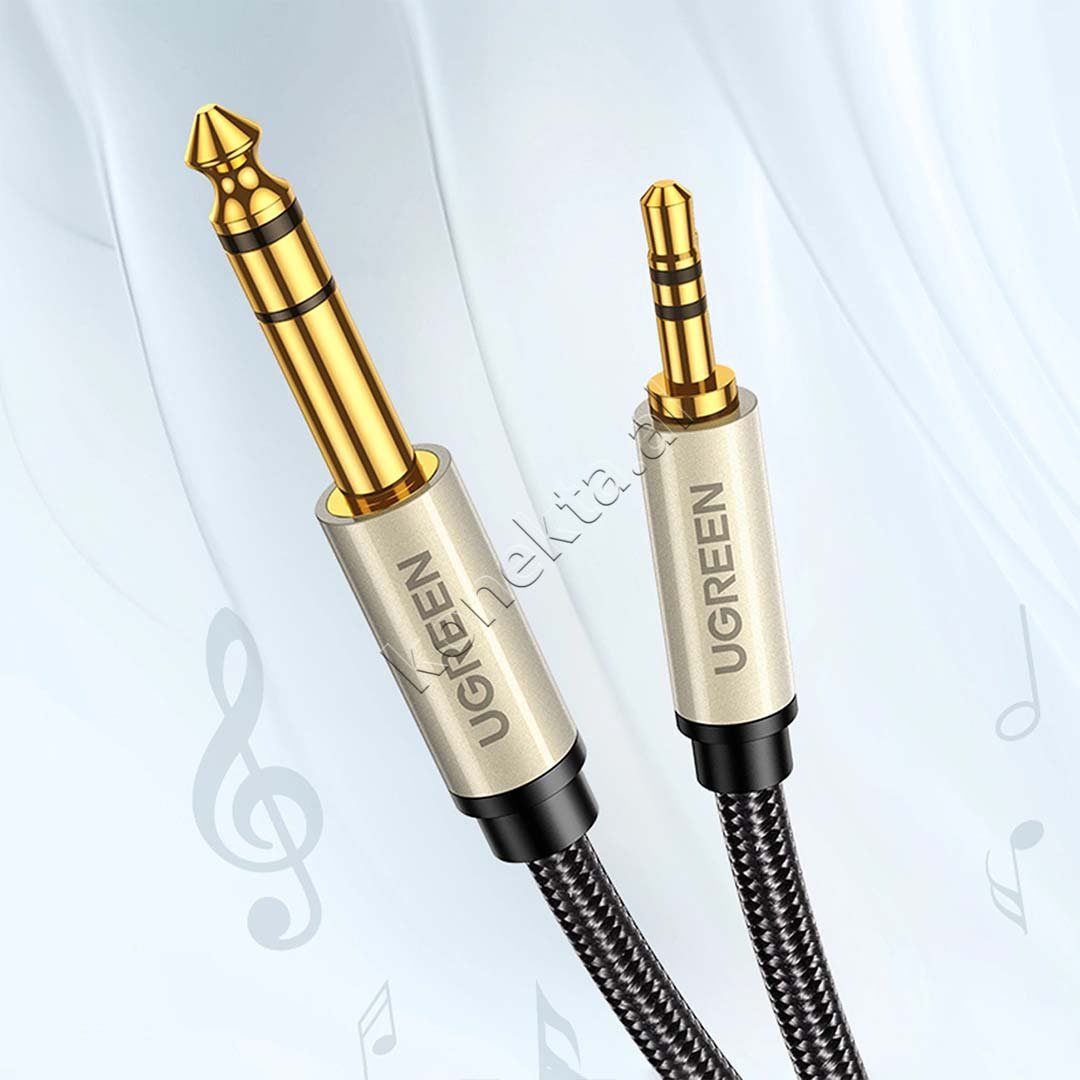UGreen AUX Cable 3.5mm to 6.5mm, 1m/3m - Thumbnail 16