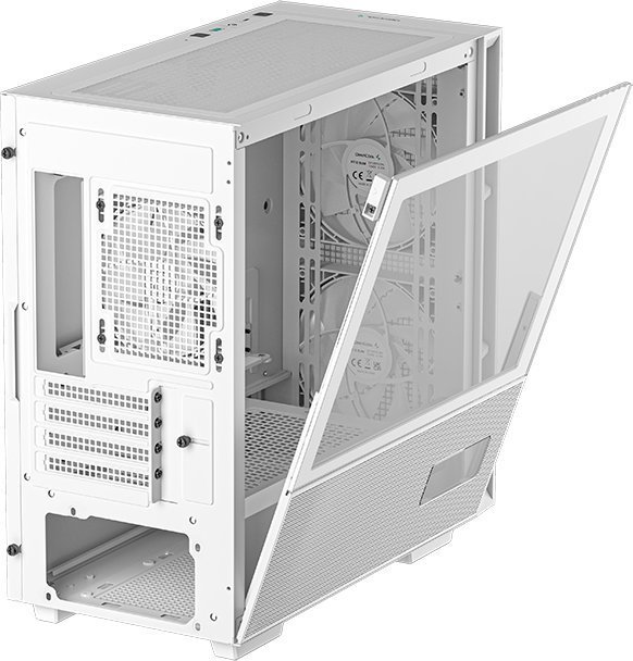Deepcool CH360 ARGB Case, White, Mini Tower - Thumbnail 4